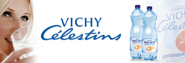 Eau minérale Vichy Célestins